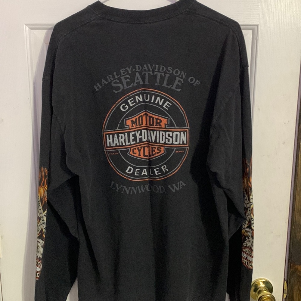 Vintage XL Long sleeve Harley Davidson shirt